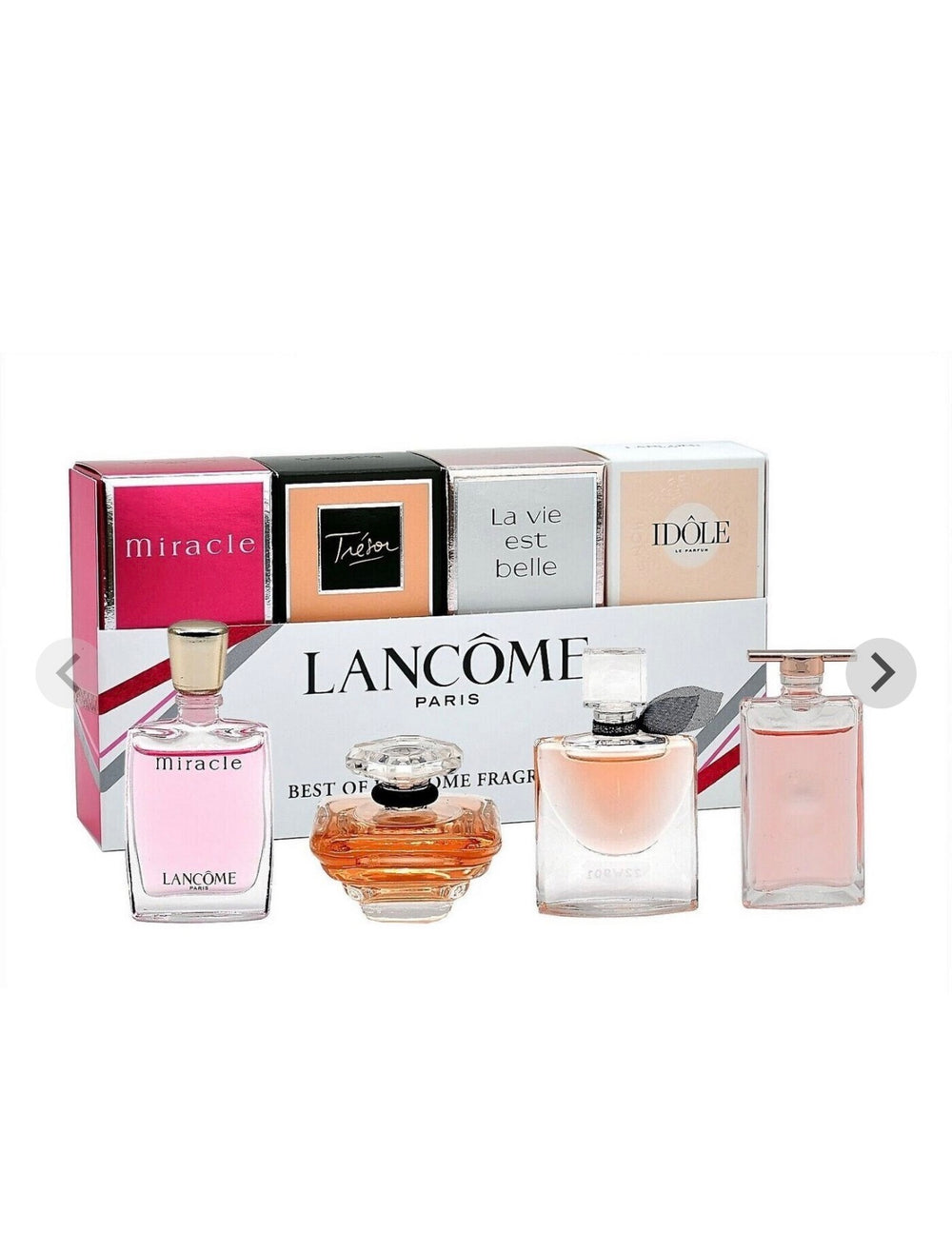 Set 4 miniature lancome donna