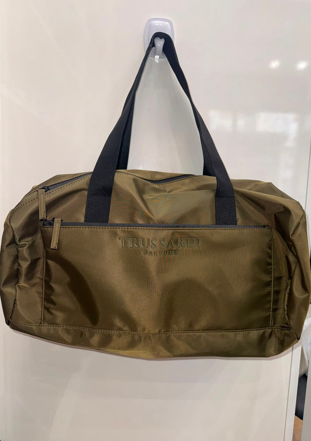 Borsone Verde Militare Trussardi