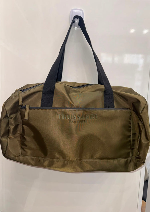 Borsone Verde Militare Trussardi