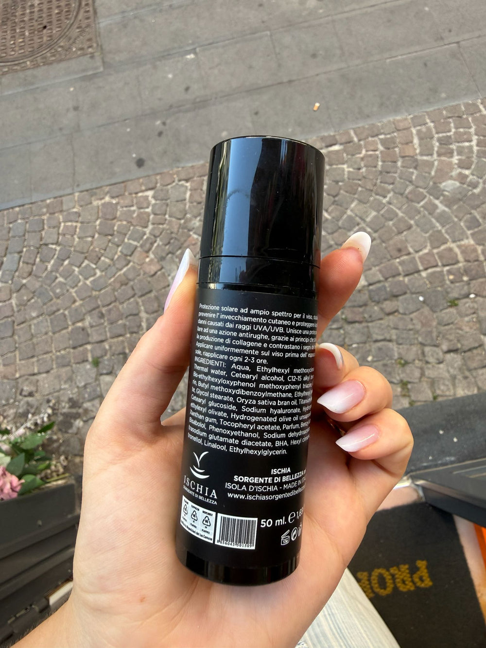 Crema lenitiva protettiva spf30 Ischia sorgente di bellezza