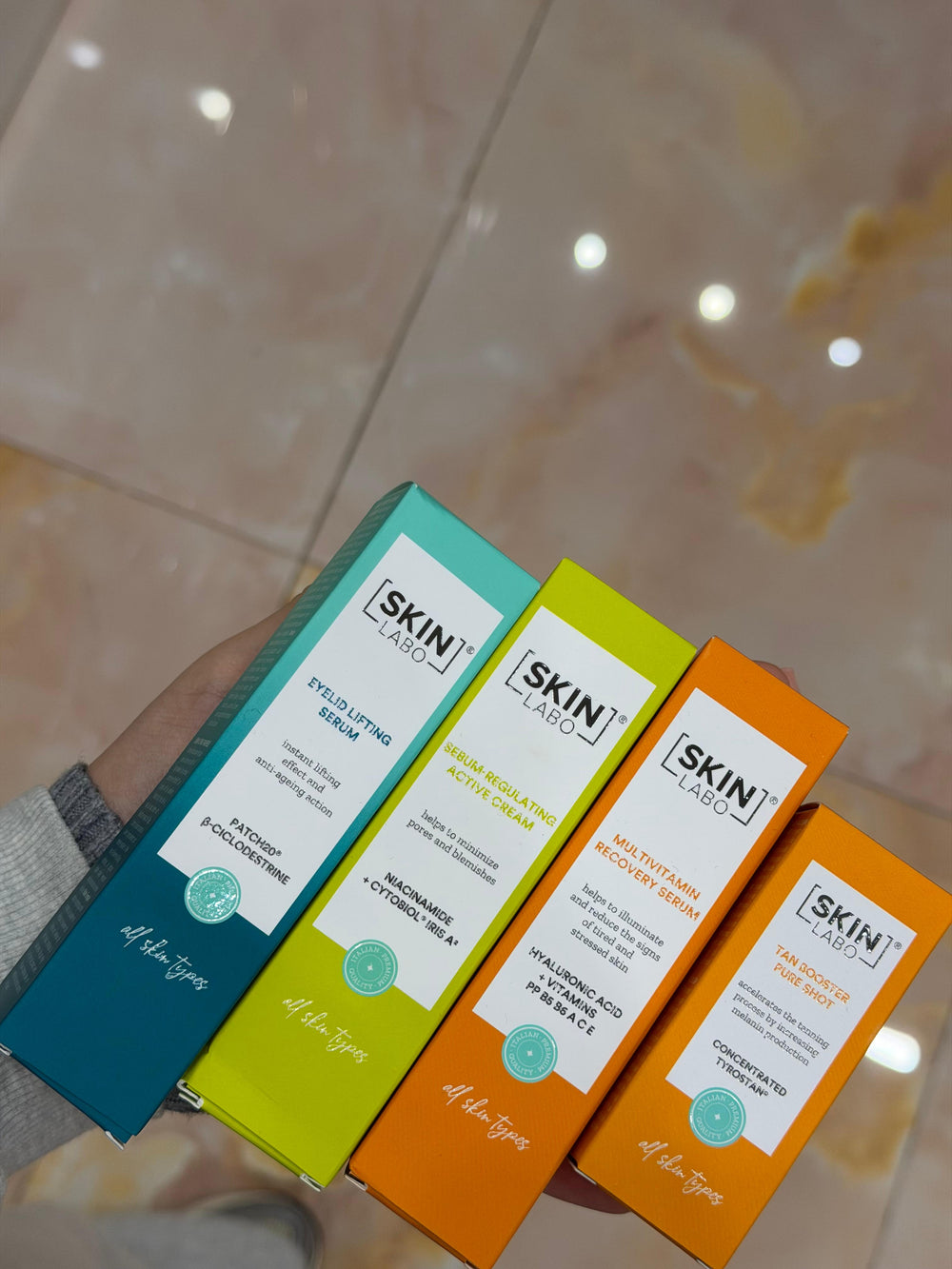 Set 4pz skinlabo