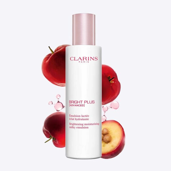 Clarins Bright Plus Emulsione Viso Lattiginosa Idratante 100 ml