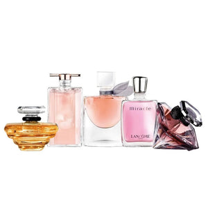 Set 5 miniature lancome donna