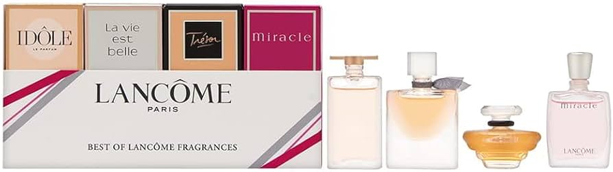 Set 4 miniature lancome donna