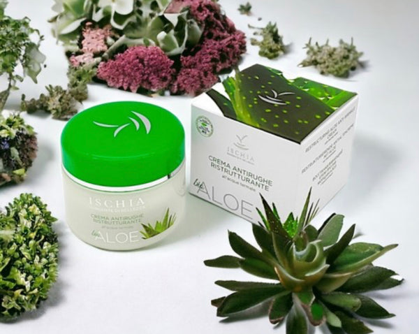 Ischia sorgente di bellezza crema antirughe ristrutturante all’amore bio con acqua termale 100ml