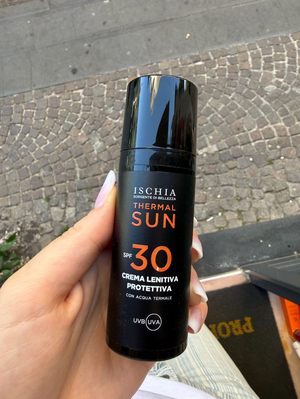 Crema lenitiva protettiva spf30 Ischia sorgente di bellezza