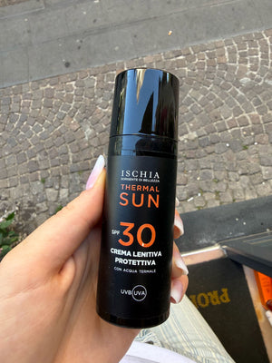 Crema lenitiva protettiva spf30 Ischia sorgente di bellezza