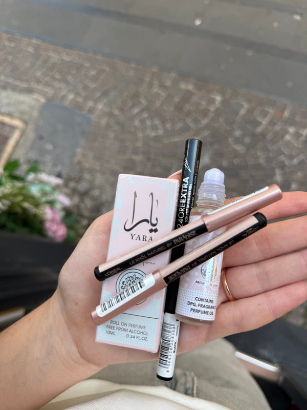 PROMO ❗️ 4 pezzi: 2 matite l’oreal kajal + roll on yara lattafa + eyeliner Deborah 24H