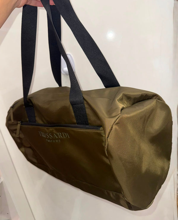 Borsone Verde Militare Trussardi