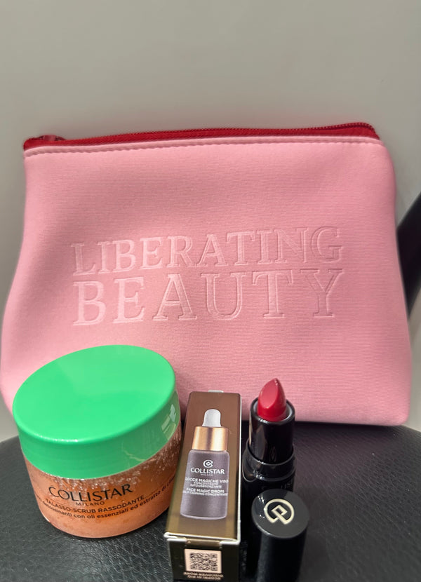 Pochette Collistar con prodotti