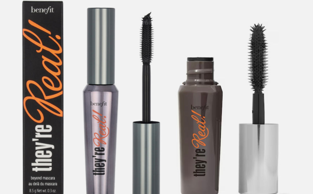 Benefit set mini size+full size mascara they’re real