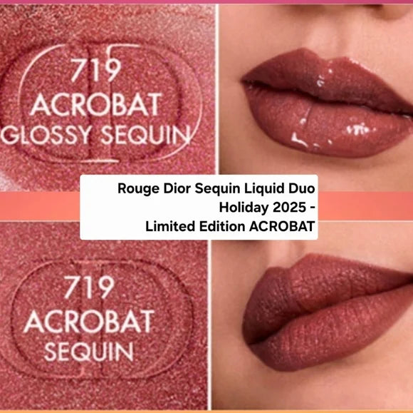 ROUGE DIOR SEQUIN LIQUID DUO – EDIZIONE LIMITATA no bollino no scatola