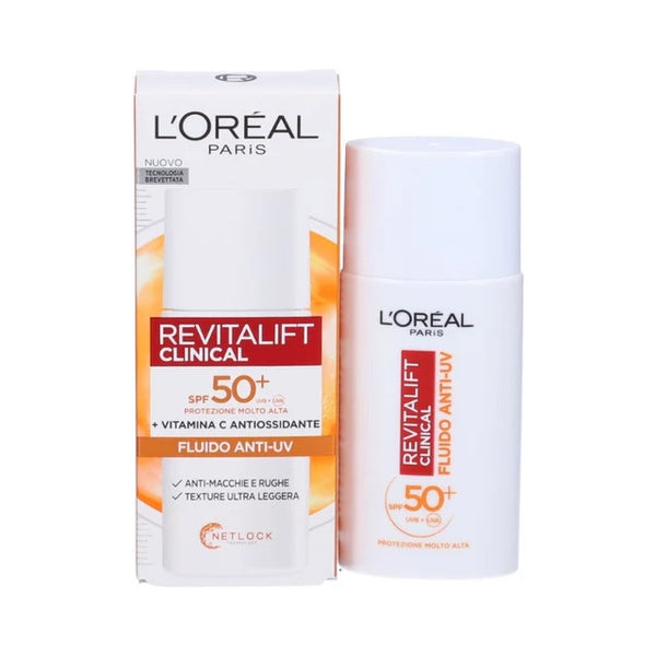 L’Oreal Fluido Solare Viso Spf 50+
