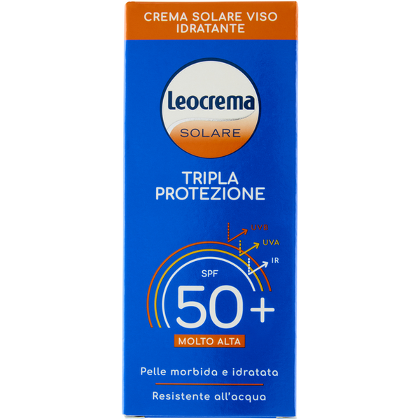 Leocrema Solare Viso Spf 50+ 50 ml