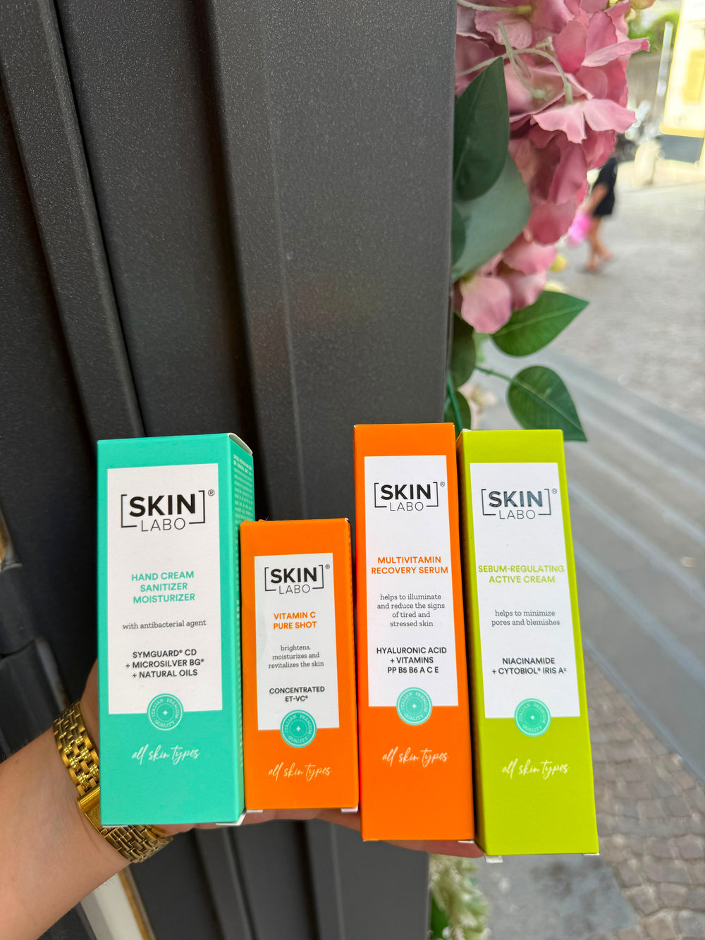 Set 4pz Skin labo