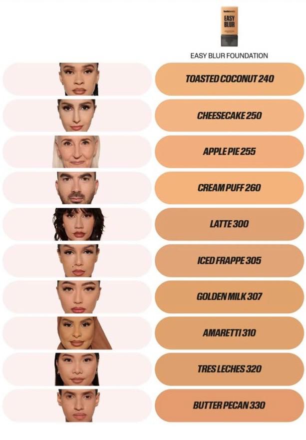 Fondotinta Easy Blur Huda Beauty