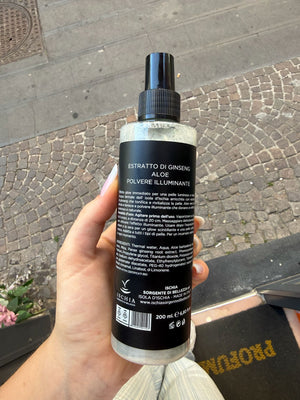 Acqua termale illuminante effetto glow ischia sorgente di bellezza
