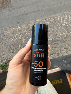 Crema antirughe protettiva spf50 Ischia sorgente di bellezza