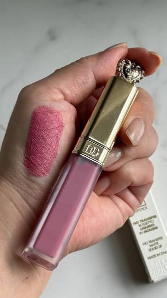 Tinta labbra dolce&gabbana devotion everkiss con box colore 205 Effetto