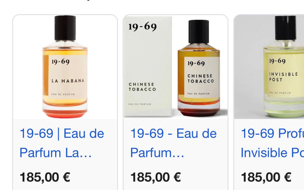 Fialette 1969 profumo da 9ml spray completi di scatola
