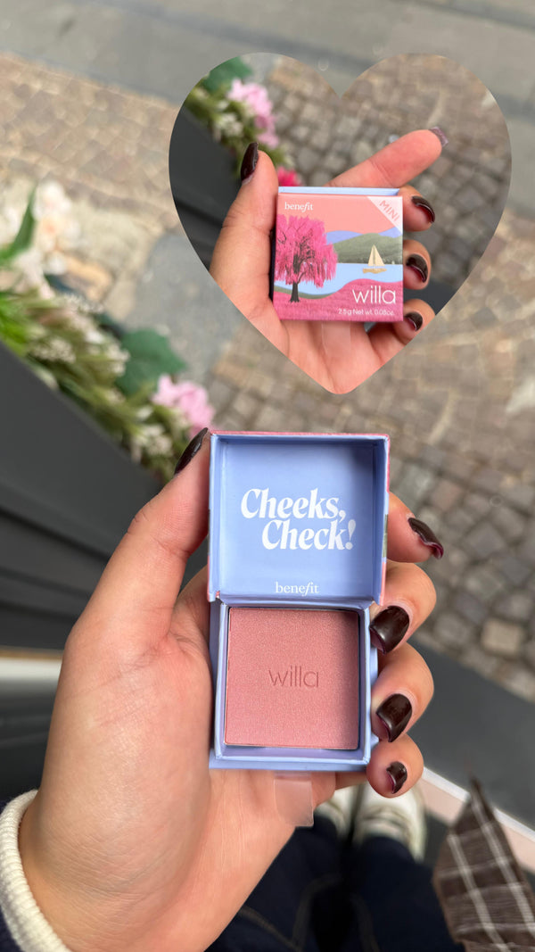 Benefit blush mini size willa