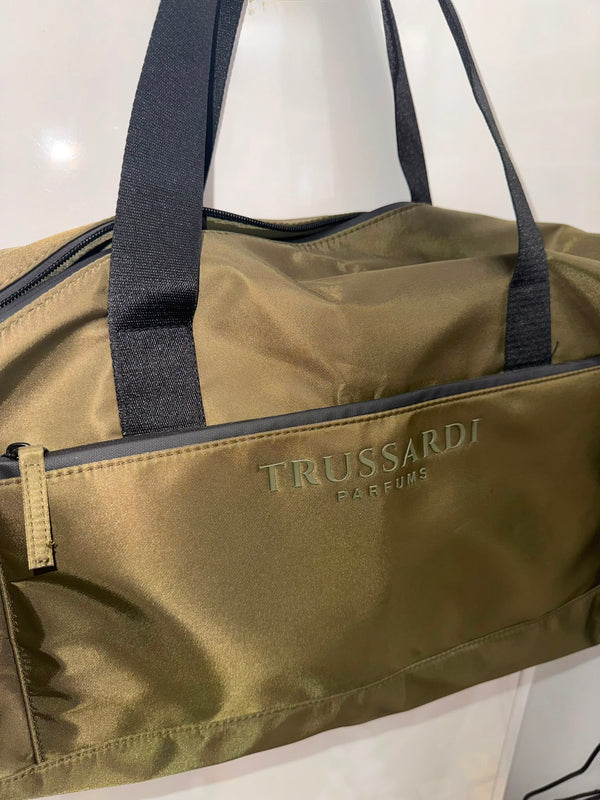 Borsone Verde Militare Trussardi