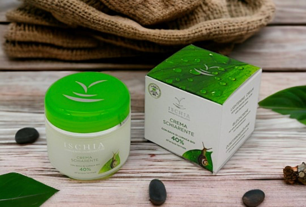 Ischia sorgente di bellezza crema schiarente con bava di lumaca bio 40% 50ml