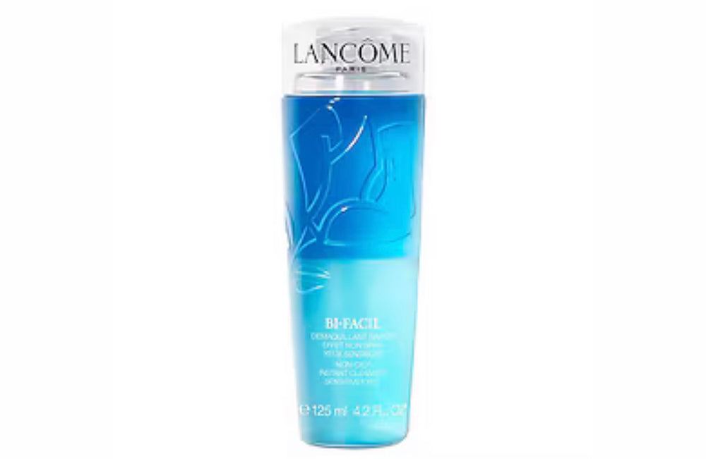 Lancome bifasico struccante occhi/labbra rimuove il trucco waterproof