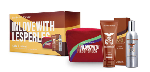 Les perles d’orient confezione profumo 150ml + bagno schiuma 100ml + beauty