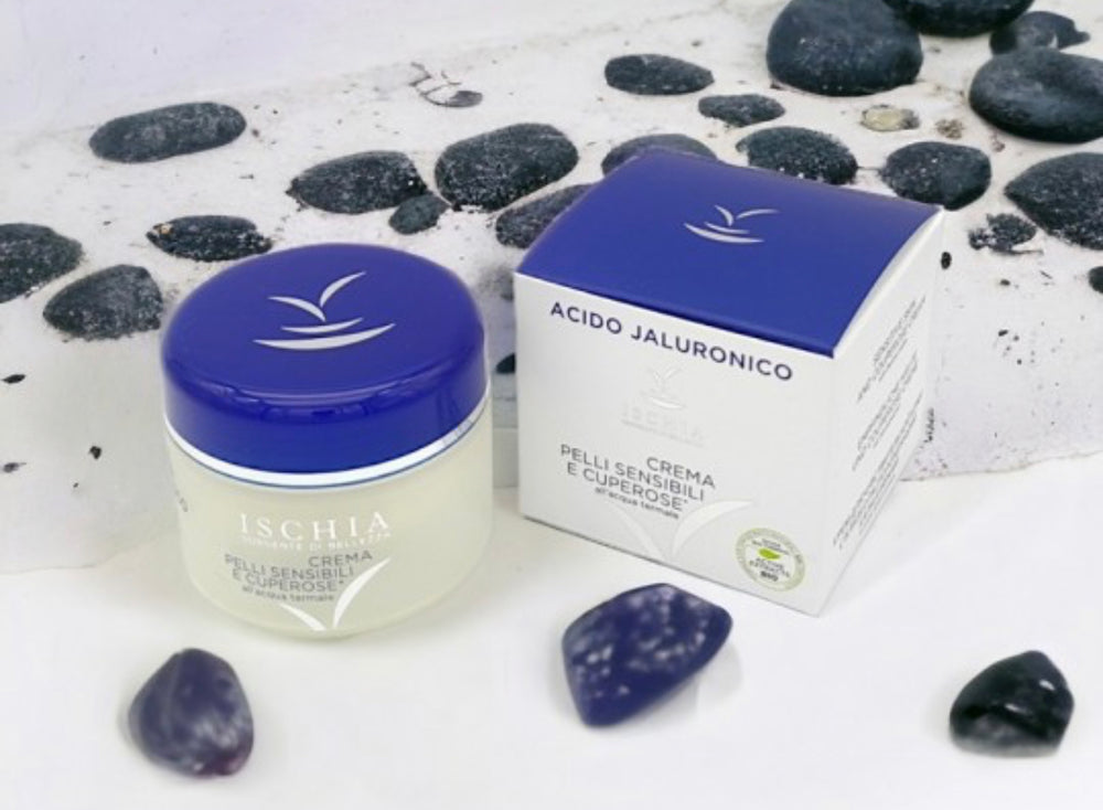 Ischia sorgente di bellezza crema pelli sensibili e couperose con acqua termale 100ml