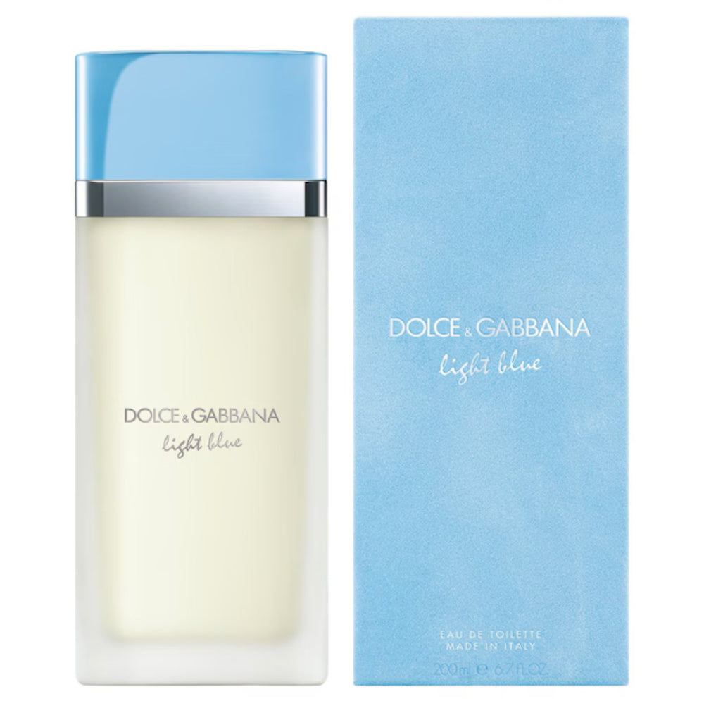 Dolce&gabbana light blue for her 200ml scatolato