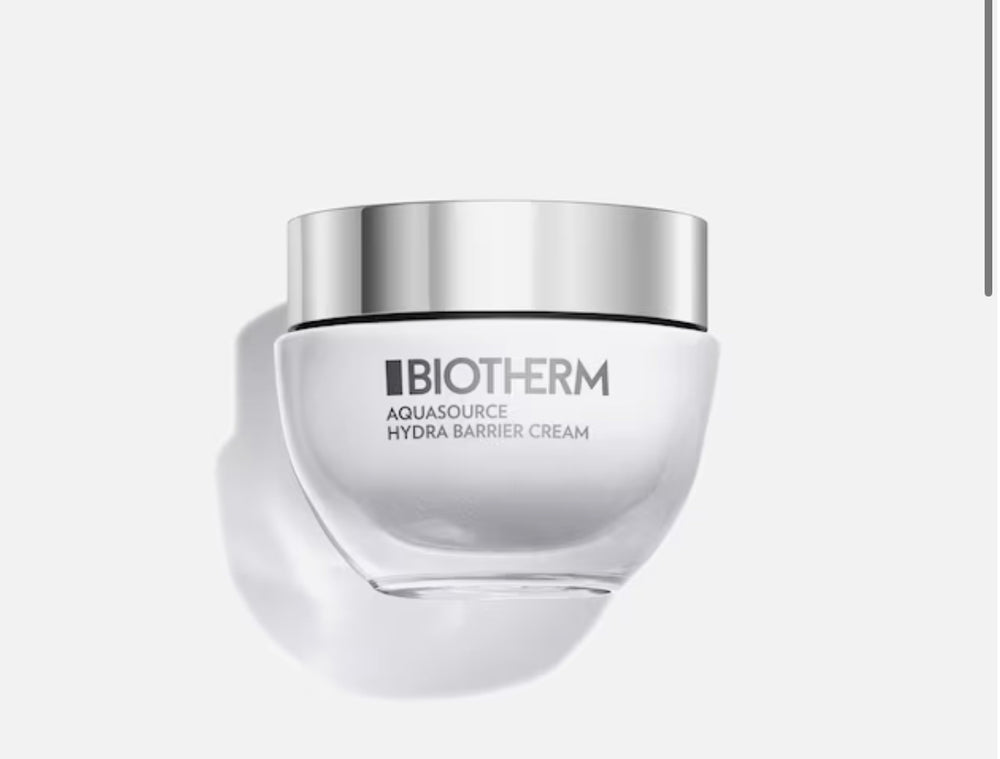 Biotherm aquasource hydra barrier cream con scatola 50ml