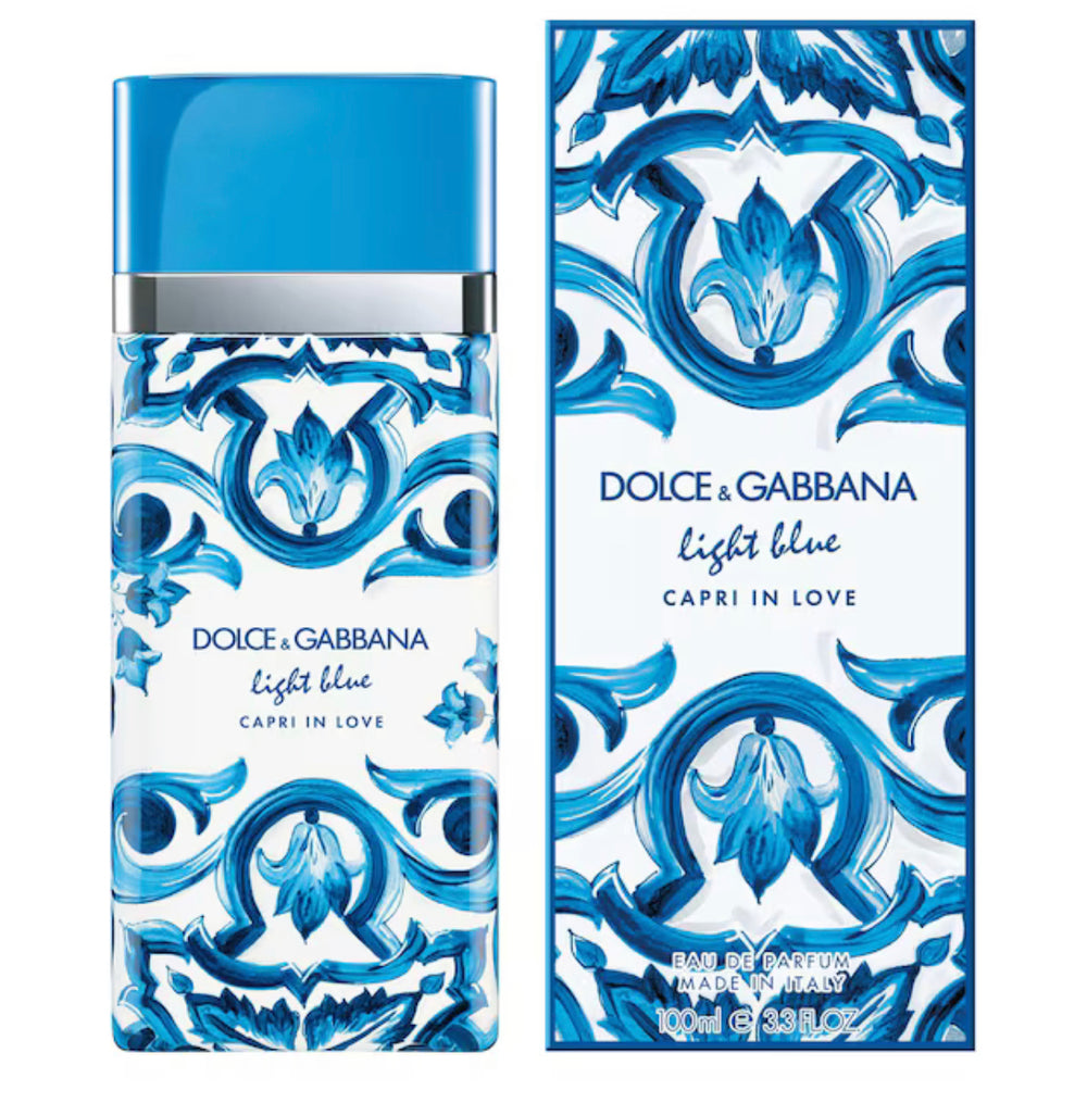 Dolce&gabbana light blue capri in love for her 100ml scatolato