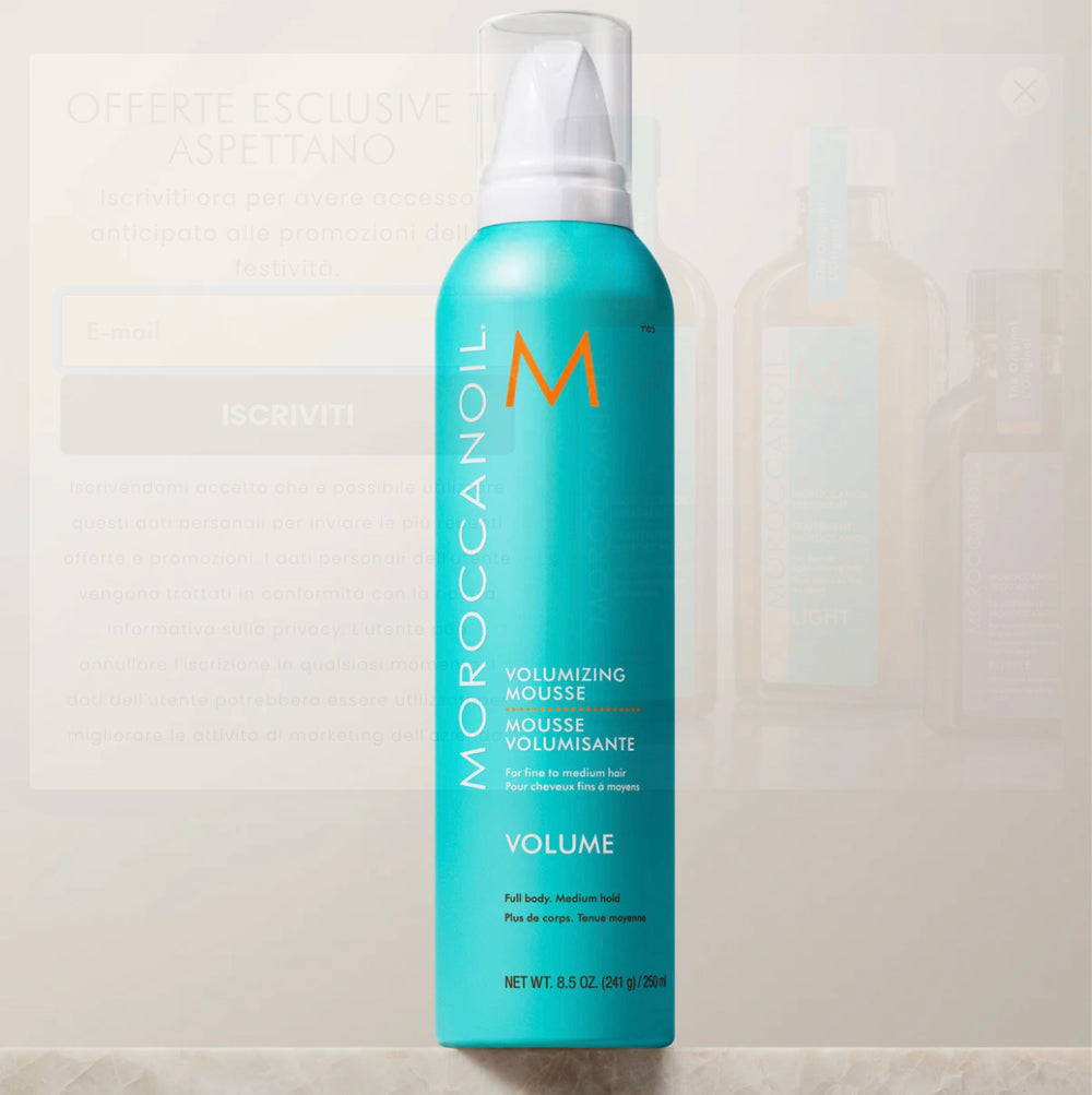 Moroccanoil mousse volumizzante 250ml