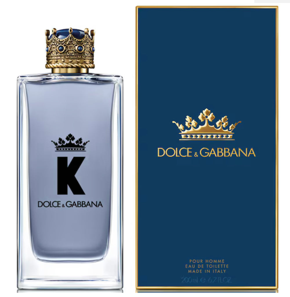Dolce&gabbana king for him eau de toilette 200ml scatolato