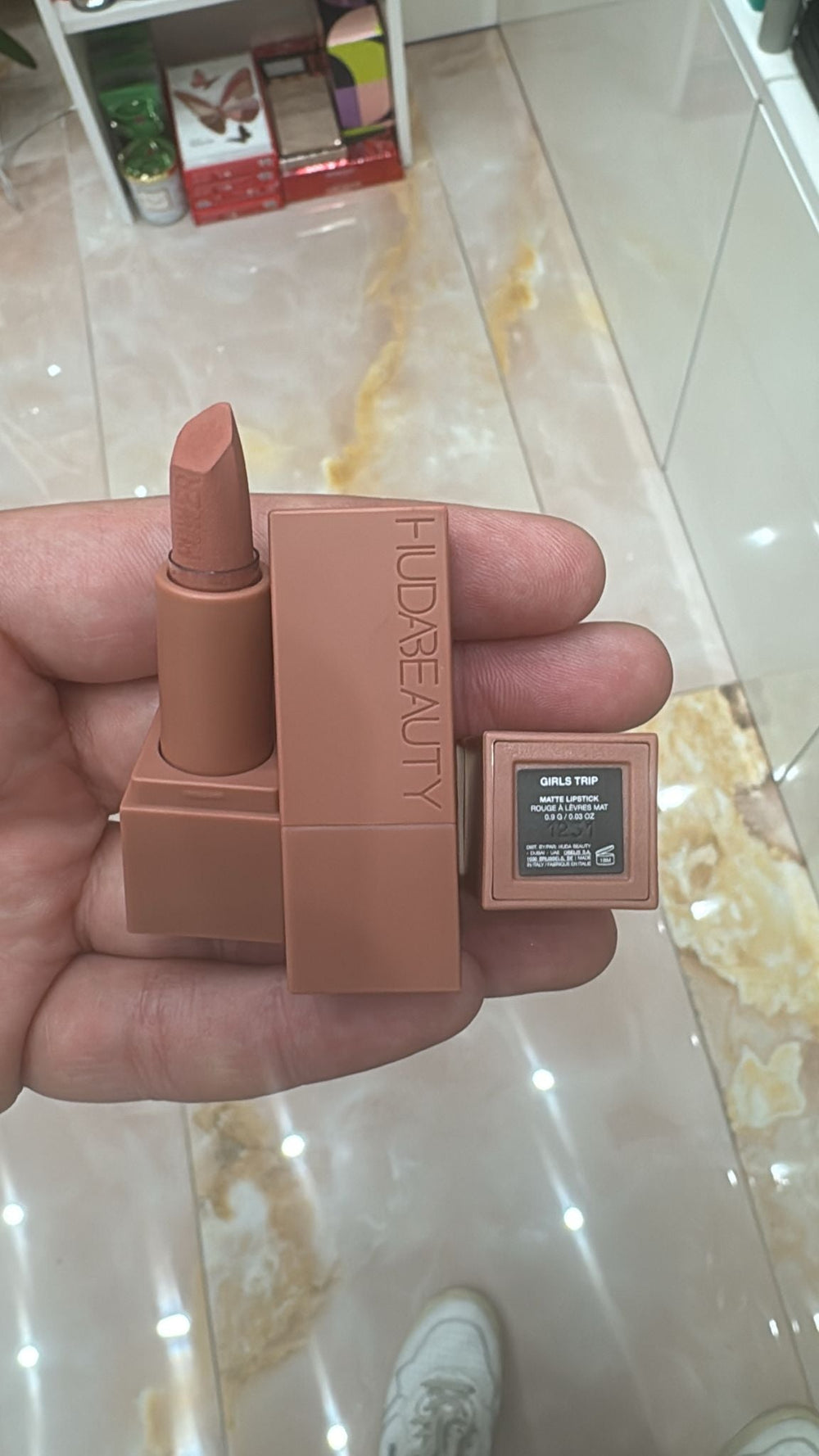 HUDA BEAUTY GIRLS TRIP MATTE LIPSTICK MINI SIZE