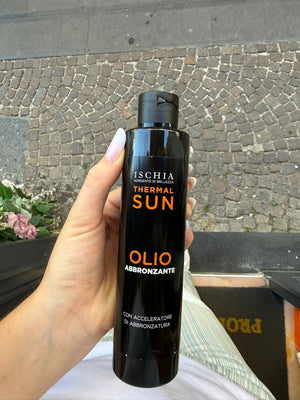 Olio abbronzante Ischia sorgente di bellezza 200ml